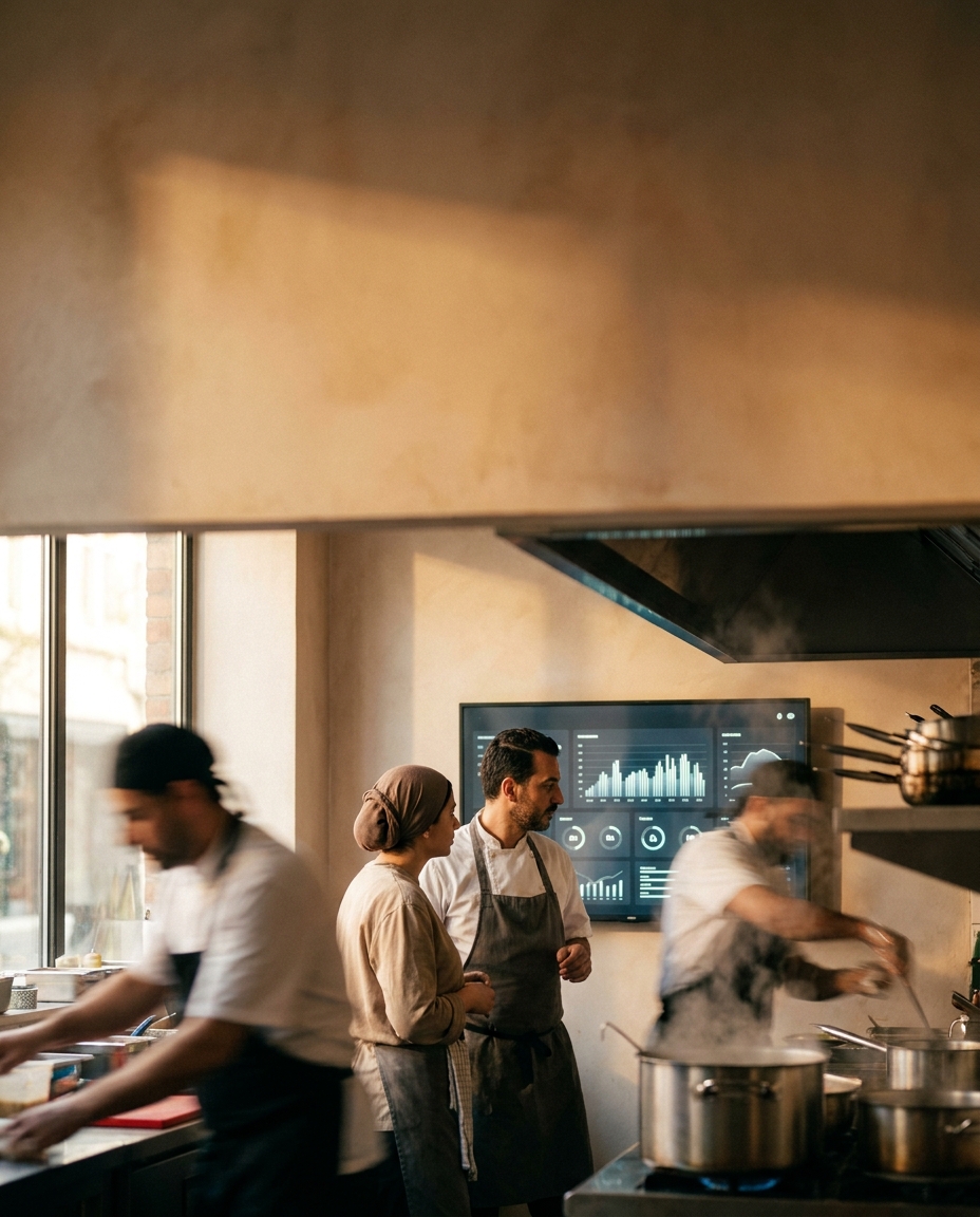 A kitchen screen that saves rush hour — questions before signing ERP contract Syria