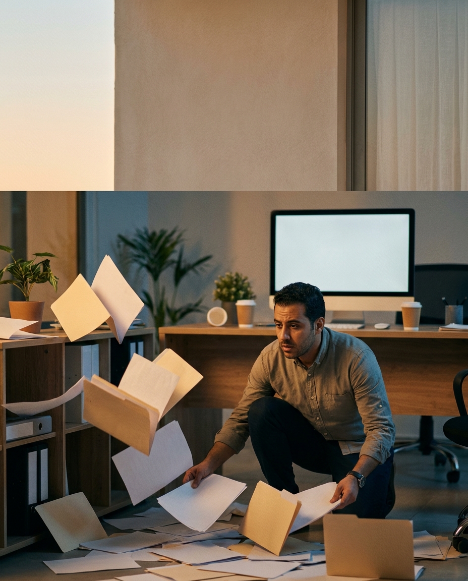 7 in 10 still chase scattered files — consolidating WhatsApp orders in one place saves real estate deals
